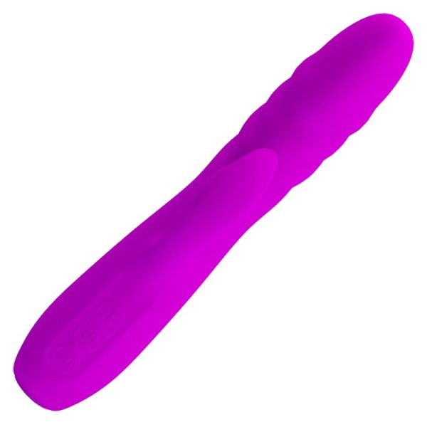 PRETTY LOVE - VIBRATORE CONIGLIO RICARICABILE MELANIE VIOLA - immagine 4