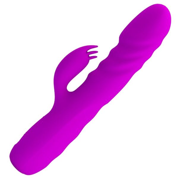 PRETTY LOVE - VIBRATORE CONIGLIO RICARICABILE MELANIE VIOLA - immagine 3