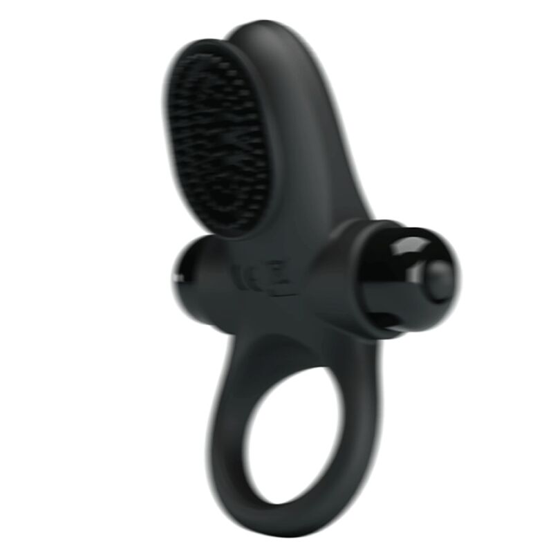 PRETTY LOVE - ANELLO VIBRATORE II PER IL PENE NERO - immagine 3