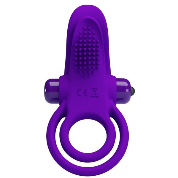 PRETTY LOVE - ANELLO VIBRANTE PER PENE VIOLA - immagine 2