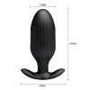 PRETTY LOVE - PLUG ANALE CONTROLLATO DA APP JEFFERSON NERO - immagine 4