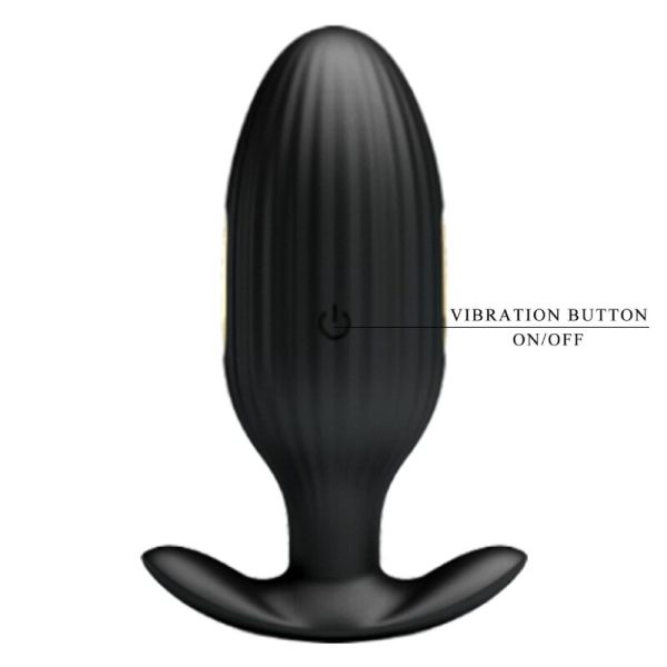 PRETTY LOVE - PLUG ANALE CONTROLLATO DA APP JEFFERSON NERO - immagine 5