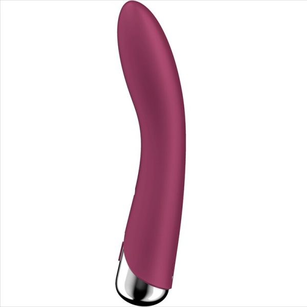 SATISFYER - SPINNING VIBE 1 VIBRATORE G-SPOT ROTATOR ROSSO - immagine 2