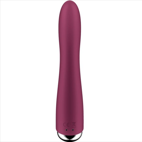 SATISFYER - SPINNING VIBE 1 VIBRATORE G-SPOT ROTATOR ROSSO - immagine 4