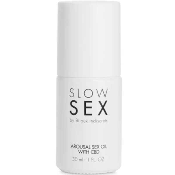 BIJOUX - SLOW SEX OLIO DA MASSAGGIO SESSUALE CON CBD 30 ML - immagine 2