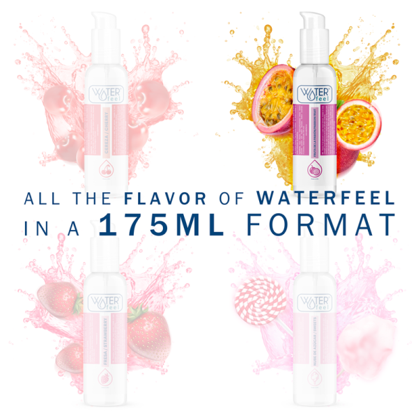 WATERFEEL - LUBRIFICANTE A BASE ACQUA AL FRUTTO DELLA PASSIONE 175 ML - immagine 2