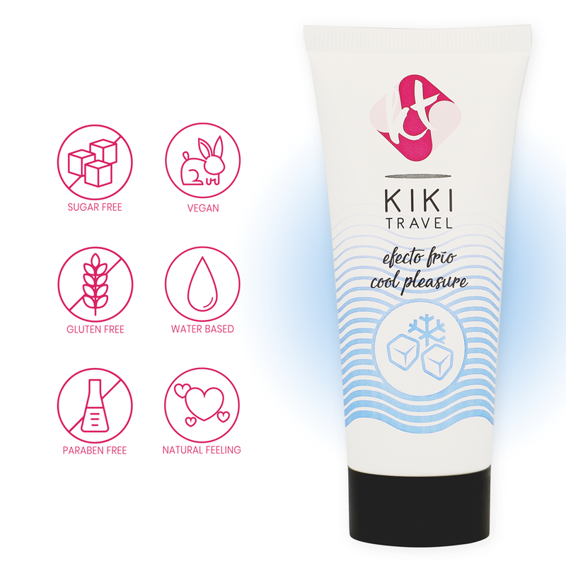 KIKÍ TRAVEL - LUBRIFICANTE EFFETTO RAFFREDDANTE 50 ML - immagine 4