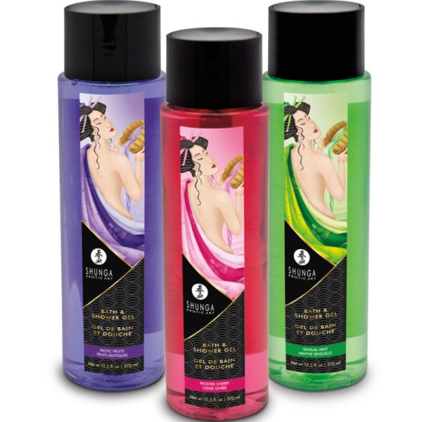 SHUNGA - GEL BAGNO DOCCIA SENSUALE MENTA 370 ML - immagine 2