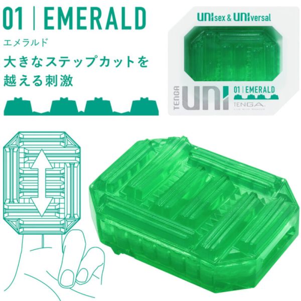 TENGA - CONFEZIONE DITALE MASTURBATORE UNI VARIETY 4 UNIT - immagine 2