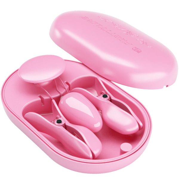 PRETTY LOVE - SCATOLA A SORPRESA PINZETTE PER ELETTROSTIMOLAZIONE ROSA - immagine 4