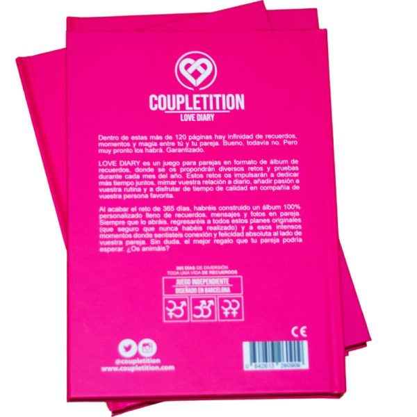COUPLETITION - DIARIO D'AMORE ALBUM DI RICORDI  AUGURI DI COPPIA - immagine 2