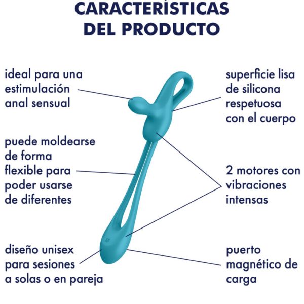 SATISFYER - PLUG  PLAY 1 MULTIVIBRATORE FLESSIBILE - immagine 5