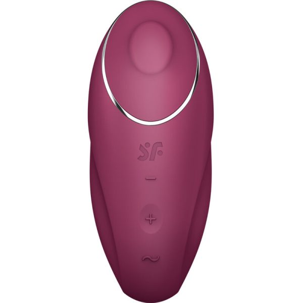 SATISFYER - TAP  CLIMAX 1 VIBRATORE LAY-ON ROSSO