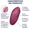 SATISFYER - TAP  CLIMAX 1 VIBRATORE LAY-ON ROSSO - immagine 5