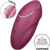 SATISFYER - TAP  CLIMAX 1 VIBRATORE LAY-ON ROSSO - immagine 4