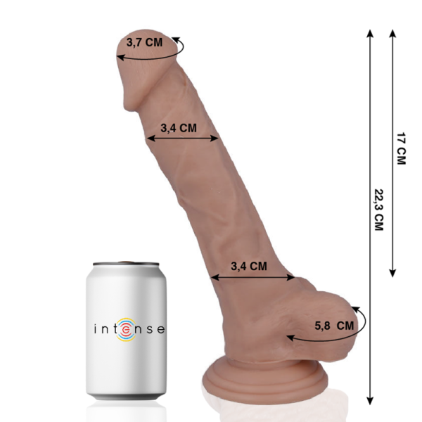 MR INTENSE - 28 PENE REALISTICO 22.3 CM -O- 3.4 CM - immagine 2