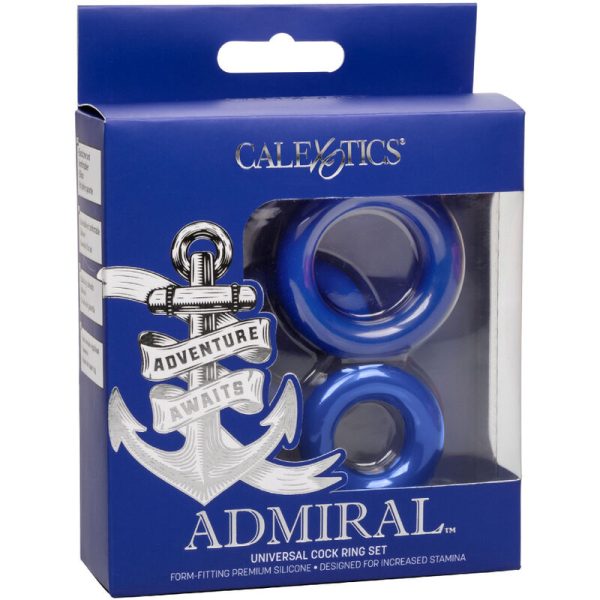CALEXOTICS - ADMIRAL SET ANELLI PER IL CAZZO BLU - immagine 4