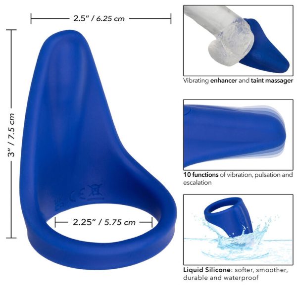 CALEXOTICS - ADMIRAL MASSAGGIATORE PERINEO BLU - immagine 4
