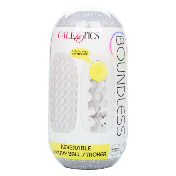 CALEXOTICS - BOUNDLESS SFERA SQUISHY REVERSIBILE GRIGIA - immagine 2
