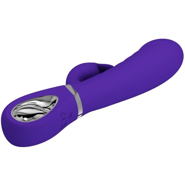 PRETTY LOVE - VIBRATORE MULTIFUNZIONE G-SPOT PRESCOTT VIOLA - immagine 4