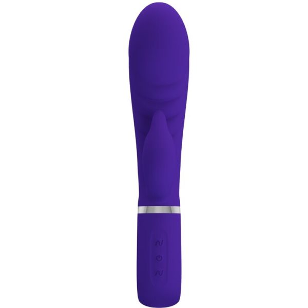 PRETTY LOVE - VIBRATORE MULTIFUNZIONE G-SPOT PRESCOTT VIOLA - immagine 2