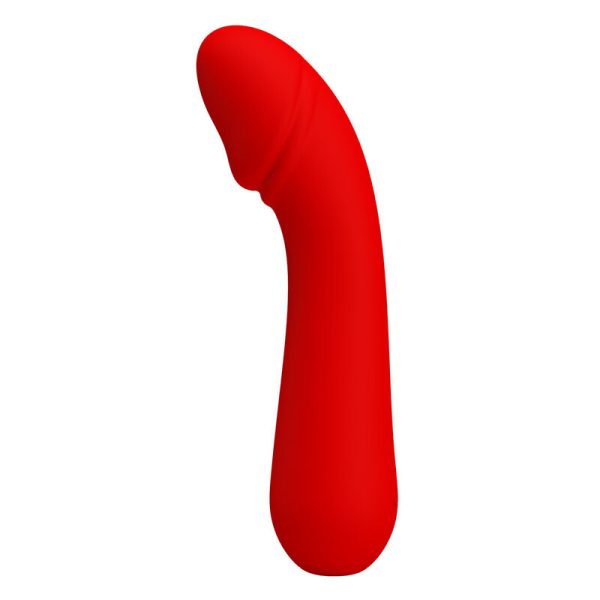 PRETTY LOVE - VIBRATORE RICARICABILE CETUS ROSSO - immagine 2