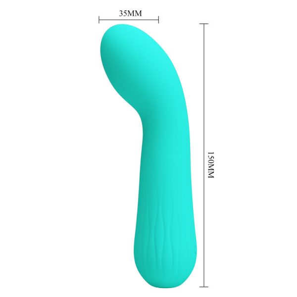 PRETTY LOVE - VIBRATORE RICARICABILE FAUN VERDE ACQUA - immagine 5