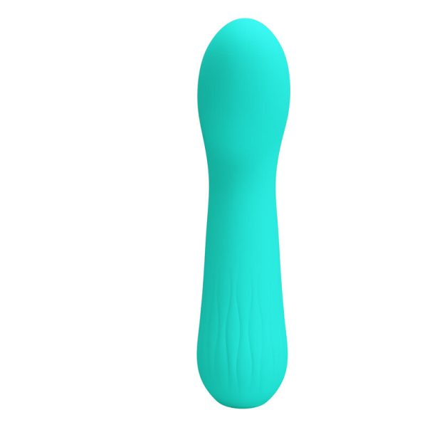PRETTY LOVE - VIBRATORE RICARICABILE FAUN VERDE ACQUA - immagine 2