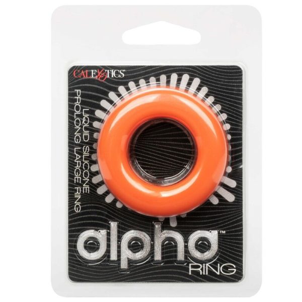 CALEXOTICS - ALPHA ANELLO GRANDE PROLONG ARANCIO - immagine 2