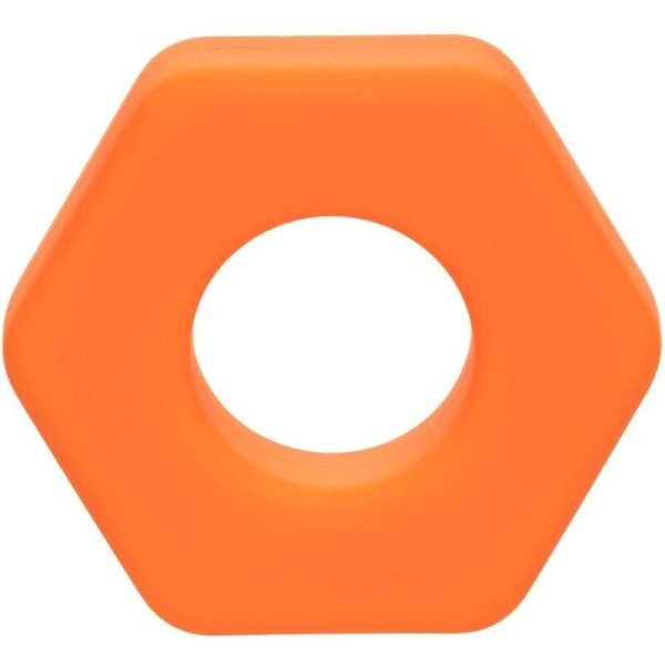 CALEXOTICS - ALPHA ANELLO PROLONG SEXAGON ARANCIONE - immagine 3