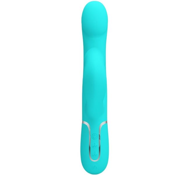 PRETTY LOVE - PERLE VIBRANTI CONIGLIO VERDE ACQUA - immagine 2