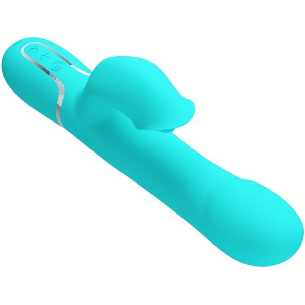 PRETTY LOVE - PERLE VIBRANTI CONIGLIO VERDE ACQUA - immagine 4