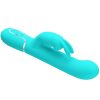 PRETTY LOVE - PERLE VIBRATORE COALE RABBIT VERDE ACQUA - immagine 3