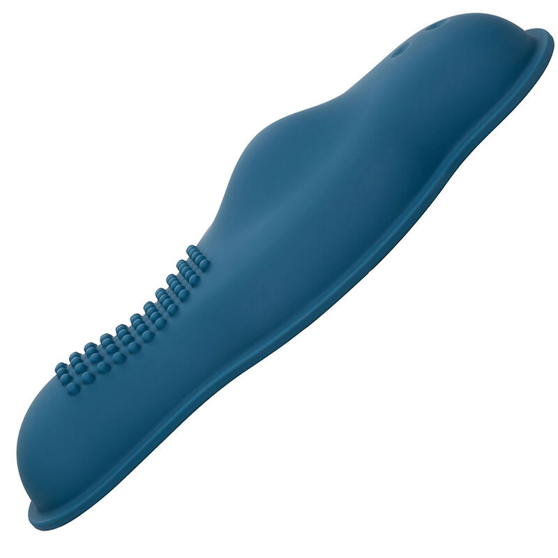 CALEXOTICS - MASSAGGIATORE PILOTA TELECOMANDO DOPPIO MOTORE BLU - immagine 5