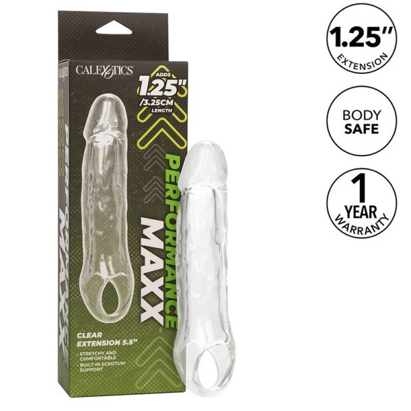 CALEXOTICS - PERFORMANCE MAXX CLEAR EXTENSION 5,5 TRASPARENTE - immagine 2