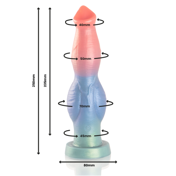 EPIC - ARION DILDO SINFONIA DEL PIACERE TELECOMANDO RICARICABILE - immagine 2