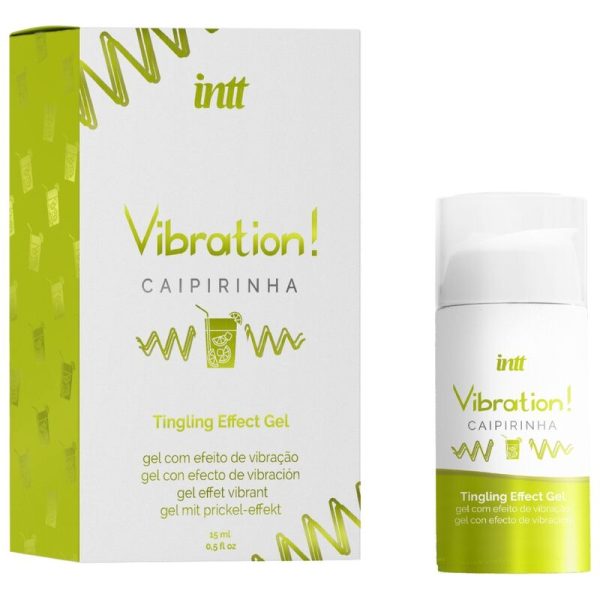 INTT - POTENTE STIMOLANTE INTIMO CAIPIRINHA GEL VIBRATORE LIQUIDO 15 ML - immagine 2