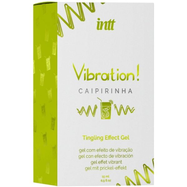 INTT - POTENTE STIMOLANTE INTIMO CAIPIRINHA GEL VIBRATORE LIQUIDO 15 ML - immagine 3