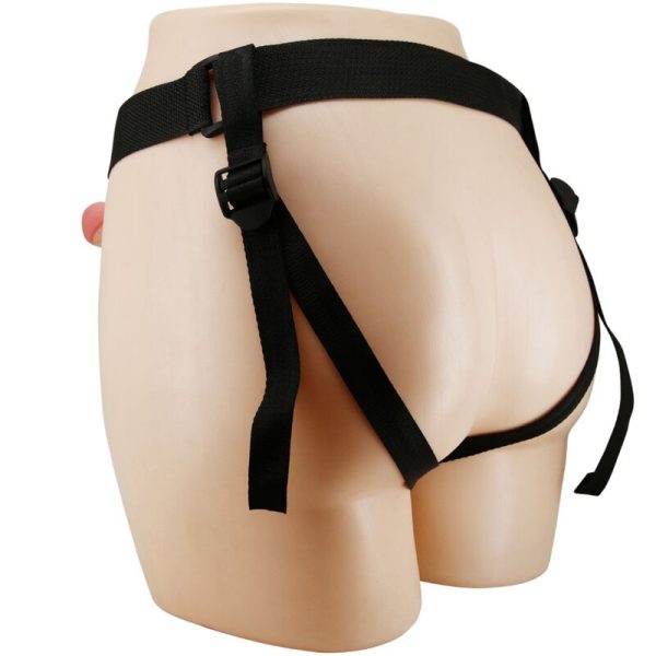 PRETTY LOVE - MAVIS HARNESS SLIP UNIVERSALE CON DILDO 19 CM NATURALE - immagine 2