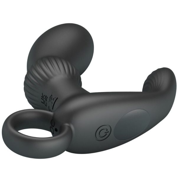PRETTY LOVE - CAYLA VIBRATORE ANALE MASSAGGIATORE NERO - immagine 4