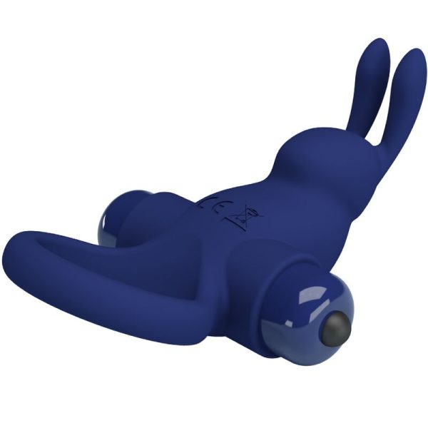 PRETTY LOVE - JIRO ANELLO CONIGLIO CON VIBRAZIONE BLU - immagine 4
