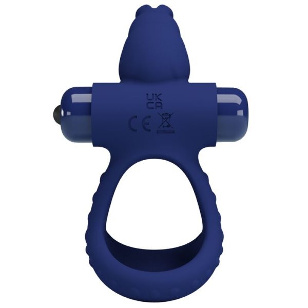 PRETTY LOVE - LUCHITO ANELLO VIBRANTE DOPPIO CONIGLIO BLU - immagine 4