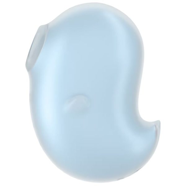 SATISFYER - CUTIE GHOST VIBRATORE LAY-ON AZZURRO - immagine 3