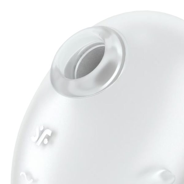 SATISFYER - CUTIE GHOST VIBRATORE LAY-ON BIANCO - immagine 2
