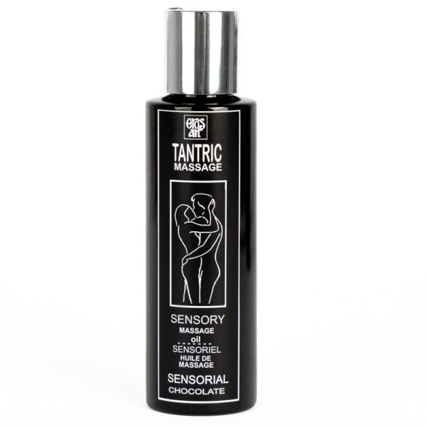 EROS-ART - OLIO DA MASSAGGIO TANTRICO NATURALE E AFRODISIACO AL CIOCCOLATO 100 ML - immagine 2