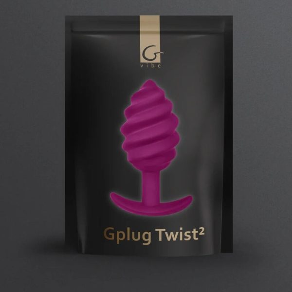 G-VIBE - GPLUG TWIST 2 PLUG ANALE VIOLA - immagine 4