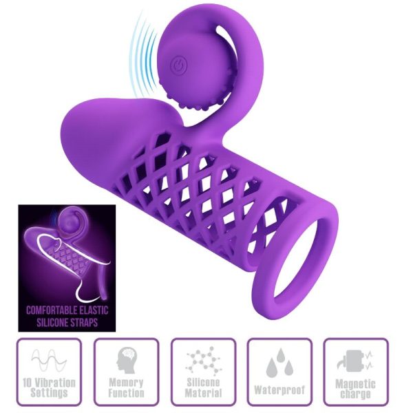 ROMANCE - HARDEN MANICA ESTESA VIOLA - immagine 2