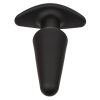 CALEXOTICS - ROCK BOTTOM TAPPO ANALE CONICO 10 VIBRAZIONI SILICONE NERO - immagine 4