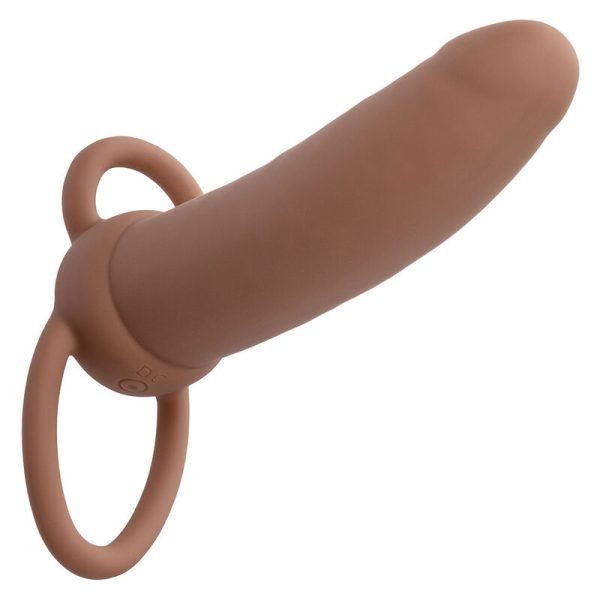CALEXOTICS - MAXX THICK DUAL PENETRATOR 10 VIBRAZIONI MARRONE - immagine 3