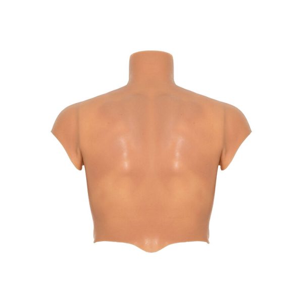HIDDEN DESIRE - ALTER EGO SILICONE TORSO MASCHILE CAMICIA CON ABS FLESH - immagine 4